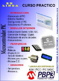curso programacion microcontroladores pic en linea 1, Colombia