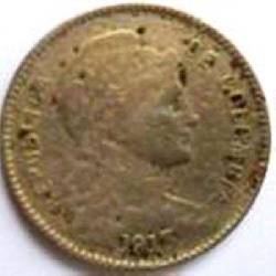 MONEDA COLOMBIA 1 PESO P/M 1912 $ 40.000 Medellin, Colombia