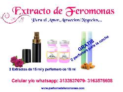 2 EXTRACTOS DE FEROMONA MS 3 PERFUMES DE FEROMONAS POR bogota, colombia