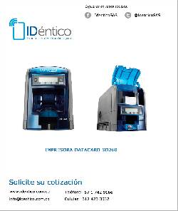 Termoimpresoras Datacard SD260 Bogot, Colombia