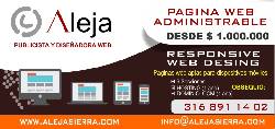 Pagina web administrable apta para dispositivos moviles Medellin, Colombia