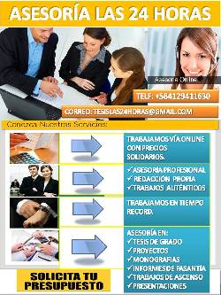 ASESORA EN TESIS, TRABAJOS DE GRADO, PROYECTOS, ENSAYO BOGOTA, BOGOTA