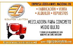 mezcladora para concreto de medio bulto  bogota, colombia