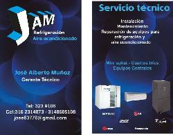 reparacion e instalacion de aires acondicionados  cali, colombia
