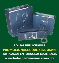 BOLSAS PUBLICITARIAS CON SU LOGOTIPO CUAUTITLAN IZCALLI, MEXICO