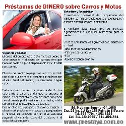 Le prestamos sobre su vehculo o Moto Medelln, Colombia