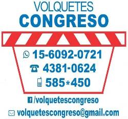 Volquetes congreso alquiler contenedores zona capital Capital Federal, Argentina