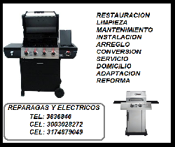 ASADORES A GAS CEL: 3003028272 cali,  colombia