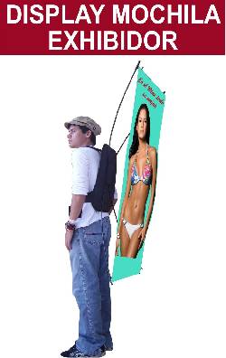 Mochila Publicitaria, Display, Publicidad Exterior,  Vo Guadalajara, Mxico
