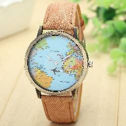 Reloj de Pulsera global de viajes por avin cali, colombia