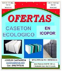 CASETON ECOLOGICO EN ICOPOR bogota, colombia