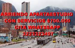ARRIENDO APARTAMENTO BOGOTA $700000 cel 3223323497 bogota, colombia
