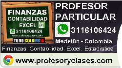 Clases particulares Finanzas Contabilidad Medellin MEDELLIN, COLOMBIA