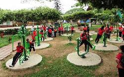 fabricacion de parques biosaludables medellin, colombia