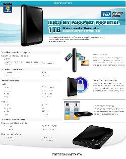 Disco duro Externo 1tb WD MY PASSPORT Cali, Colombia