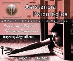 Asistencia Psicologica. Experiencia y seriedad Capital, Argentina