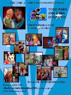 ANIMACION INFANTIL CHUCHUA avellaneda, argentina