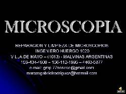 MICROSCOPIA - REPARACION - SERVICE buenos aires, argentina