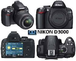 Camara Digital Profesional Nikon D3000 Kit 18-55mm 10.2 Medellin, Colombia