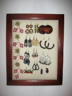 Cuadros para organizar aretes y collares Bogot, Colombia