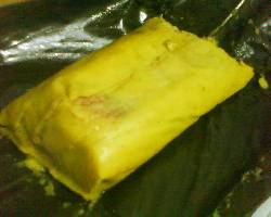 TAMALES PAISAS Medellin, Colombia