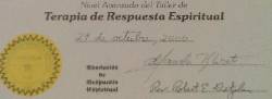 TERAPIA DE RESPUESTA ESPIRITUAL Caracas, Venezuela