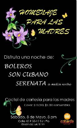 HOMENAJE PARA LAS MADRES bucaramanga, colombia