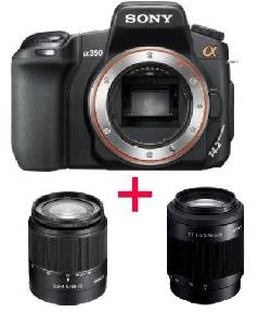 Camara Sony Alpha 350 X + 18 - 70  & 55 - 200,14.2 Bogota, Colombia