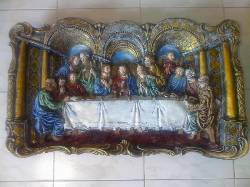 La ltima cena, obras de arte en relieve Medelln, Colombia