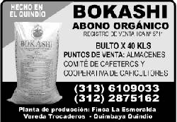 ABONO ORGANICO - BOKASHI Quimbaya, Colombia