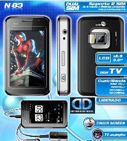 Celular N83 Doble Sim Camara TV FM CHINO DOBLE SIM Medellin, Colombia