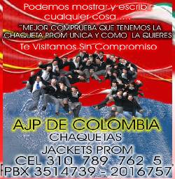 Chaquetas prom  jackets prom -pbx 3514739-2016757  bogota, colombia
