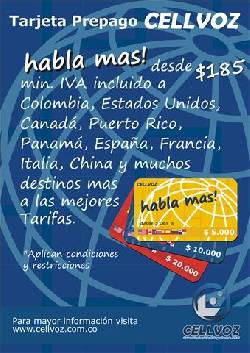 LLAMADAS INTERNACIONALES Bogota, Colombia