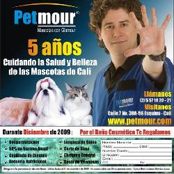 Promocion PETMOUR MASCOTAS Diciembre Cali, Colombia