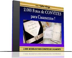 CONVITE DE CASAMENTO - CD COM 2.000 MODELOS  Sao Paulo, Brasil