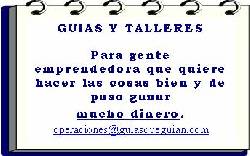 GUIAS Y TALLERES Panam, Panam