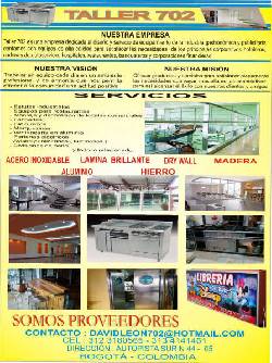 FABRICAMOS MUEBLES Y COCINAS INDUSTRIALES BOGOTA, COLOMBIA