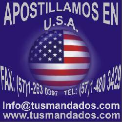 Apostillamos en U.S.A. Bogot, Colombia