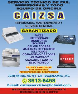 Reparacion de Equipo de Oficina  Guadalajara, Mexico