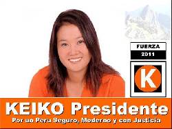 KEIKO FUJIMORI PRESIDENTE (2011  2016) Lima, Peru
