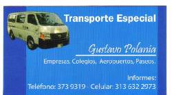 TRANSPORTE ESPECIAL Y DE TURISMO cali, colombia