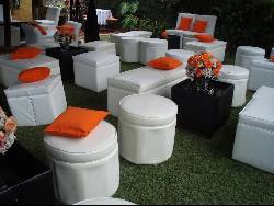 Muebles lounge, puff para todo tipo de eventos Caracas, Venezuela