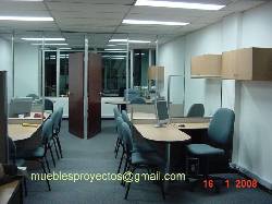 muebles y oficina abierta bogota, colombia