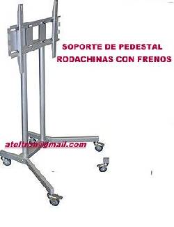 Soportes de pedestal, stand T.V plasmas L.C.D y L.E.D BOGOTA, COLOMBIA