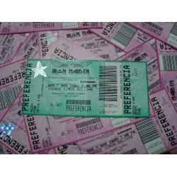 Boleta Preferencial IRON MAIDEN Bogot 7 de Marzo Pasto, Colombia