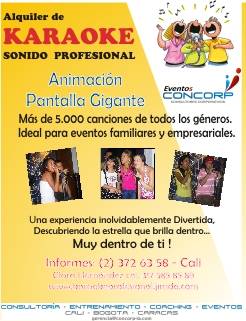 AAA ALQULER KARAOKE PROFESIONAL EN CALI Cali, Colombia