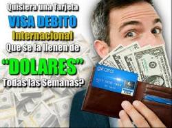 GANA DINERO REAL CON TU TARJETA VISA INTERNACIONAL Arraijn, Panam