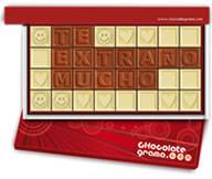 Chocolategrama, mensajes personalizados para toda  Lima, Peru