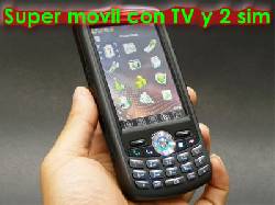 Super celular TV+Mp3+MP4+Radio FM y Dual Sim Card cali, colombia