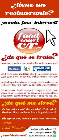 Foodcourtcr SanJose, Costa Rica